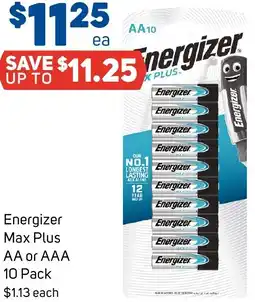 Foodland Energizer Max Plus offer
