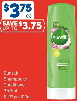 Foodland Sunsilk Shampoo or Conditioner offer