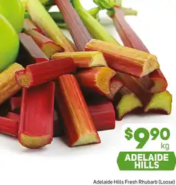 Foodland Adelaide Hills Fresh Rhubarb offer
