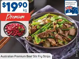 Foodland Australian Premium Beef Stir Fry Strips offer