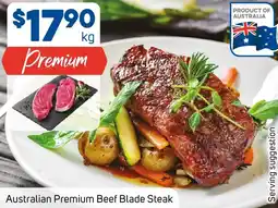 Foodland Australian Premium Beef Blade Steak offer