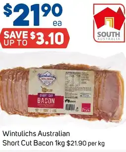 Foodland Wintulichs Australian Short Cut Bacon offer