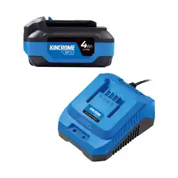 SuperCheap Auto Kincrome PT18 18V 4.0Ah Battery & Charger Kit offer
