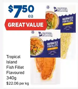 Foodland Tropical Island Fish Fillet Flavoured offer