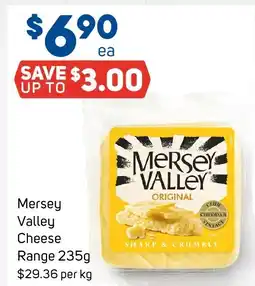 Foodland Mersey Valley Cheese Range offer