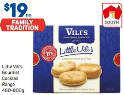 Foodland Little Vili's Gourmet Cocktail Range offer