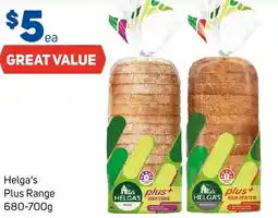 Foodland Helga's Plus Range offer
