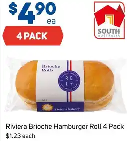 Foodland Riviera Brioche Hamburger Roll offer