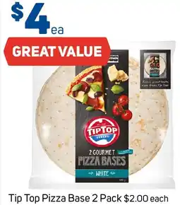 Foodland Tip Top Pizza Base offer