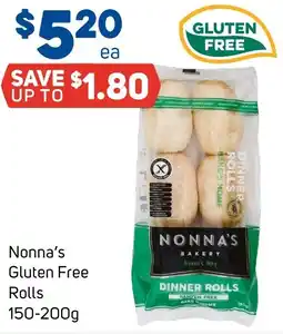 Foodland Nonna's Gluten Free Rolls offer