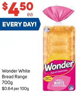 Foodland Wonder White Bread Range offer