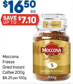 Foodland Moccona Freeze Dried Instant Coffee offer
