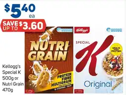 Foodland Kellogg's Special K offer