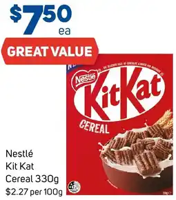 Foodland Nestlé Kit Kat Cereal offer