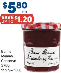 Foodland Bonne Mamani Strawberry Conserv offer