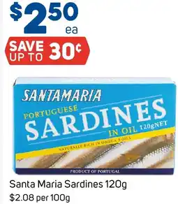 Foodland Santa Maria Sardines offer