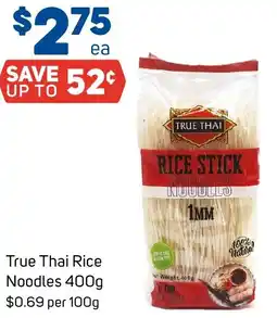 Foodland True Thai Rice Noodles offer