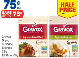 Foodland Gravox Gravy or Sauce Sachets offer