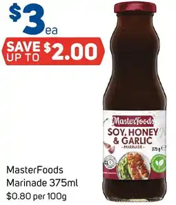 Foodland MasterFoods Marinade offer