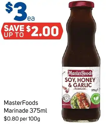 Foodland MasterFoods Marinade offer