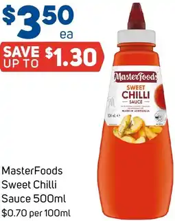 Foodland MasterFoods Sweet Chilli Sauce offer