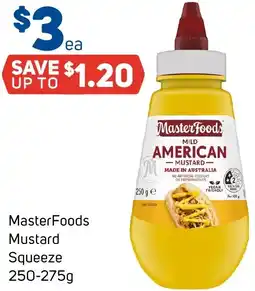 Foodland MasterFoods Mustard Squeeze offer