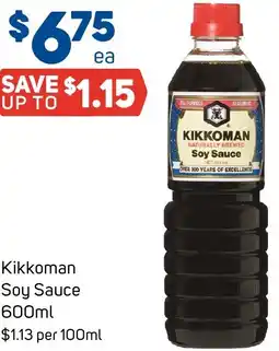 Foodland Kikkoman Soy Sauce offer