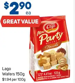Foodland Lago Wafers offer