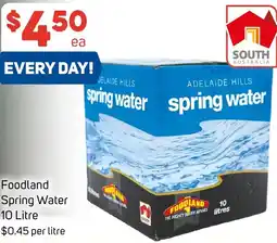 Foodland Foodland Spring Water offer