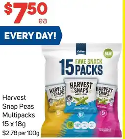Foodland Harvest Snap Peas Multipacks offer