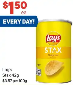 Foodland Lay's Stax offer