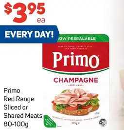 Foodland Primo Red Range Sliced or Shared Meats offer