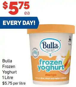 Foodland Bulla Frozen Yoghurt offer