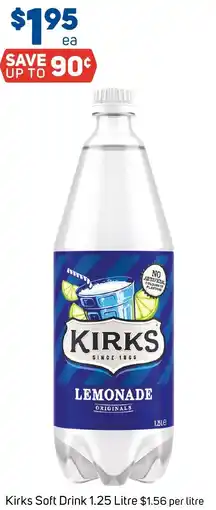 Foodland Kirks Soft Drink offer