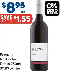 Foodland Edenvale No Alcohol Drinks offer