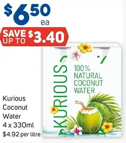 Foodland Kurious Coconut Water offer