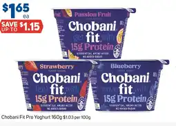 Foodland Chobani Fit Pro Yoghurt offer