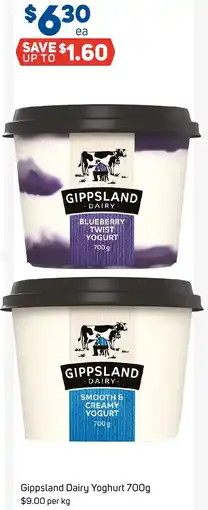 Foodland Gippsland Dairy Yoghurt offer