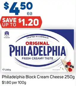 Foodland Philadelphia Block Cream Cheese offer