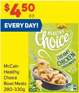 Foodland McCain Healthy Choice Bowl Meals offer