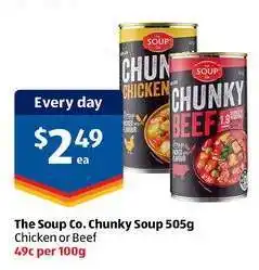 ALDI The Soup Co. Chunky Soup 505g offer
