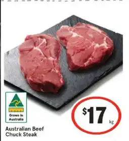 IGA Australian Beef Chuck Steak offer