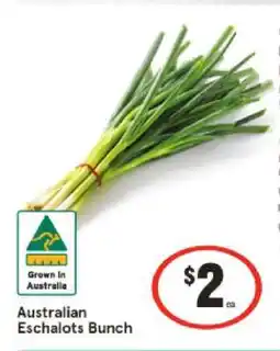IGA Australian Eschalots Bunch offer