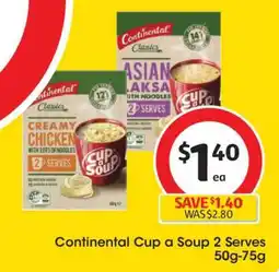 Coles Continental Cup a Soup 2 Serves offer
