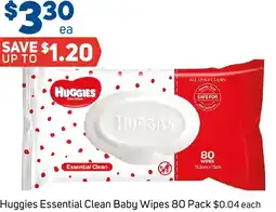 Foodland Huggies Essential Clean Baby Wipes offer