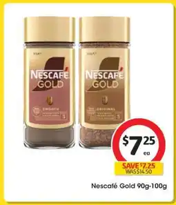 Coles Nescafé Gold 90g-100g offer