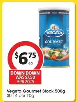 Coles Vegeta Gourmet Stock 500g offer