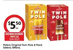 Coles Peters Original Twin Pole 8 Pack offer
