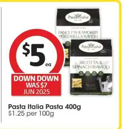 Coles Pasta Italia Pasta 400g offer