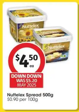 Coles Nuttelex Spread 500g offer